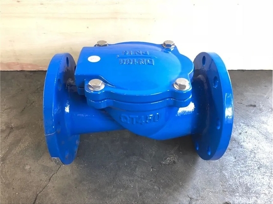 PN16 QT400 রাবার ফ্ল্যাপার সুইং চেক ভালভ