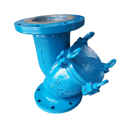 নমনীয় আয়রন ANSI 150lb 300lb ফিল্টার Y প্যাটার্ন স্ট্রেইনার YS4P