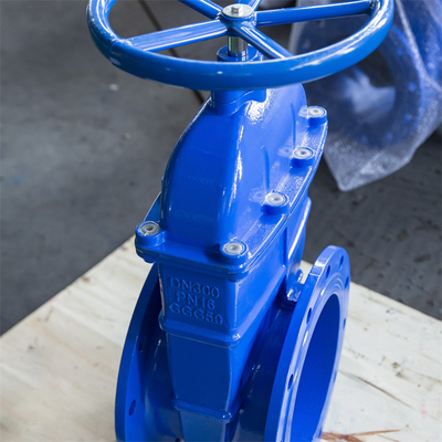QT450 নমনীয় আয়রন গেট ভালভ DN300 PN16 উচ্চ তাপমাত্রা গেট ভালভ