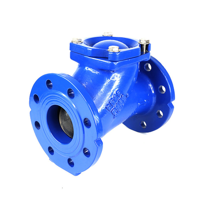Bundor Flanged সুইং চেক ভালভ মেটাল বল PN10 ফ্লোট টাইপ চেক ভালভ