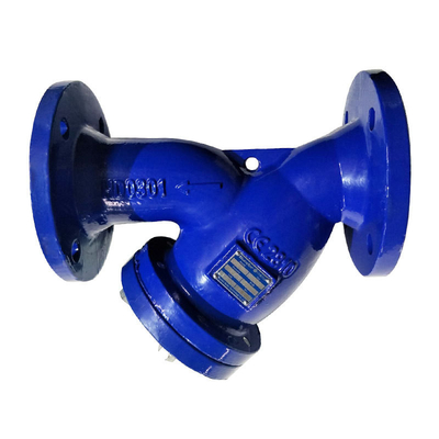 DIN 3202 F1 নমনীয় আয়রন Ggg50 ফ্ল্যাঞ্জযুক্ত ওয়াটার Y স্ট্রেনার